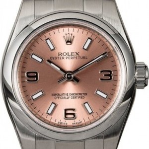 Rolex PreOwned  Oyster Perpetual 176200 Pink Dial 176200 840166