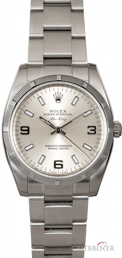 Rolex Air King 114210 Stainless Steel Watch Watch 772328