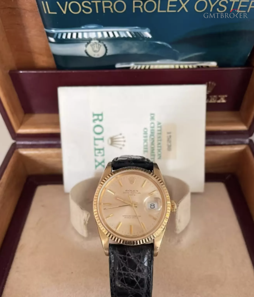 Rolex Rolex Oyster Perpetual Date Alitalia 15238 921672