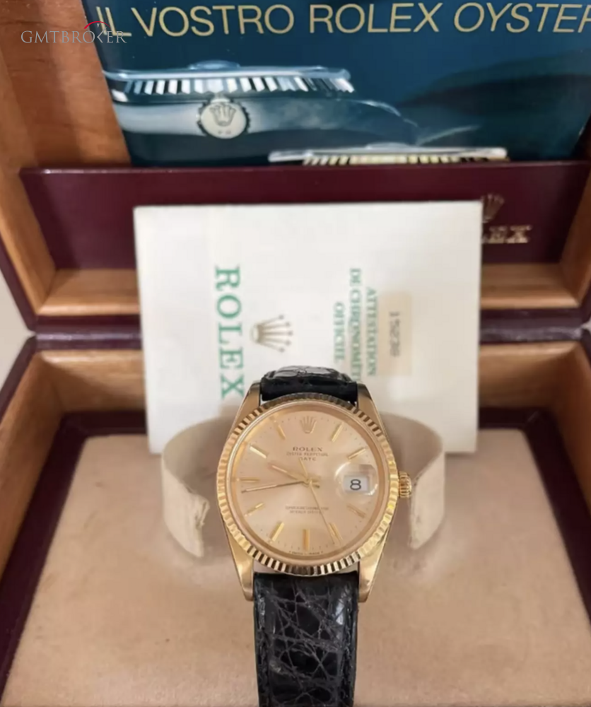 Rolex Oyster Perpetual Date Alitalia 15238 921675