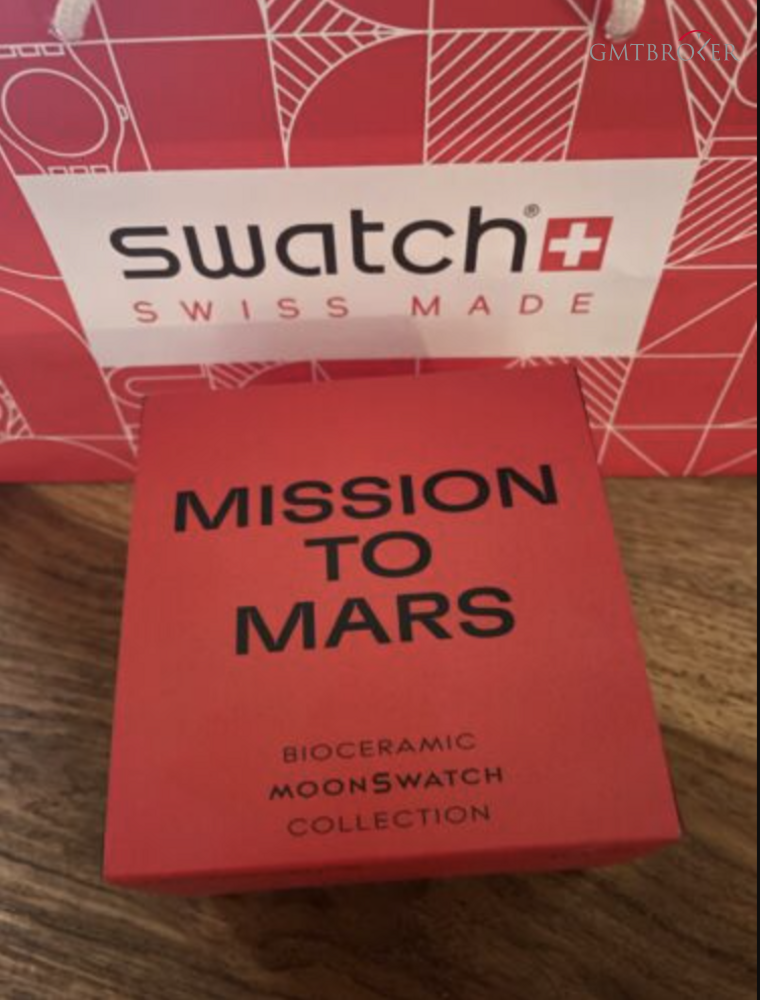 Swatch Mission to Mars SO33R100 921323