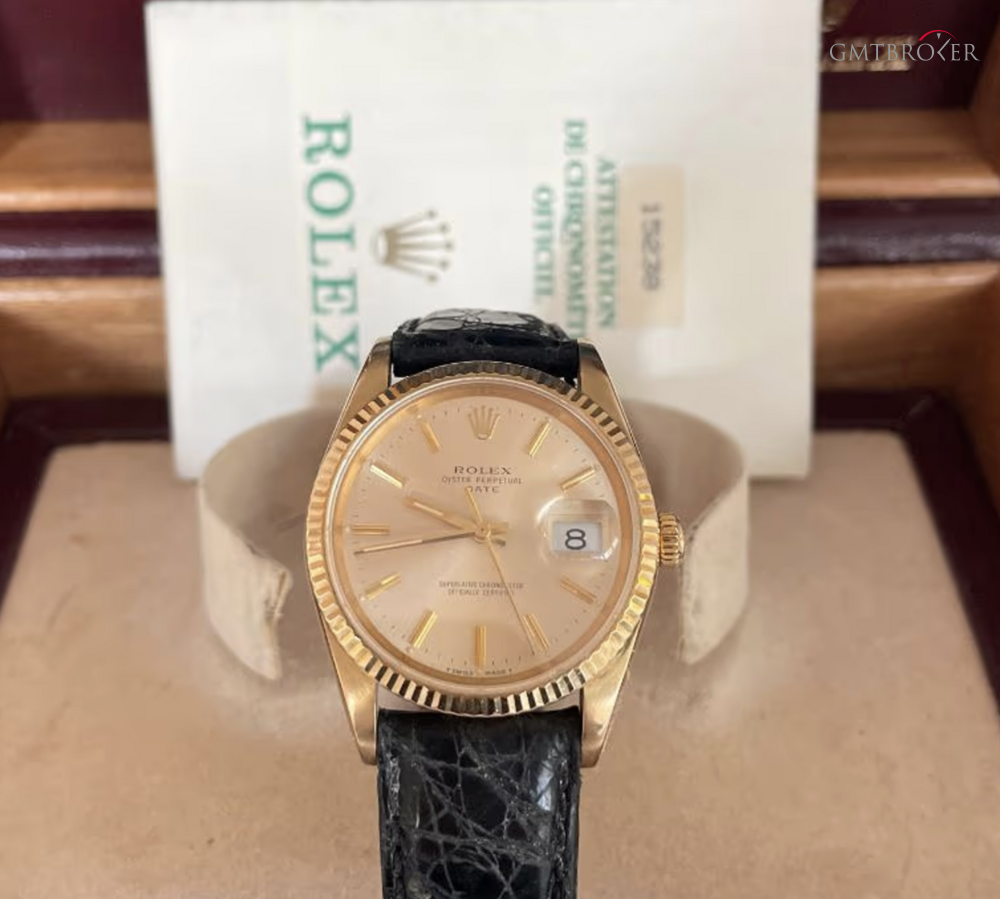 Rolex Rolex Oyster Perpetual Date Alitalia 15238 921681