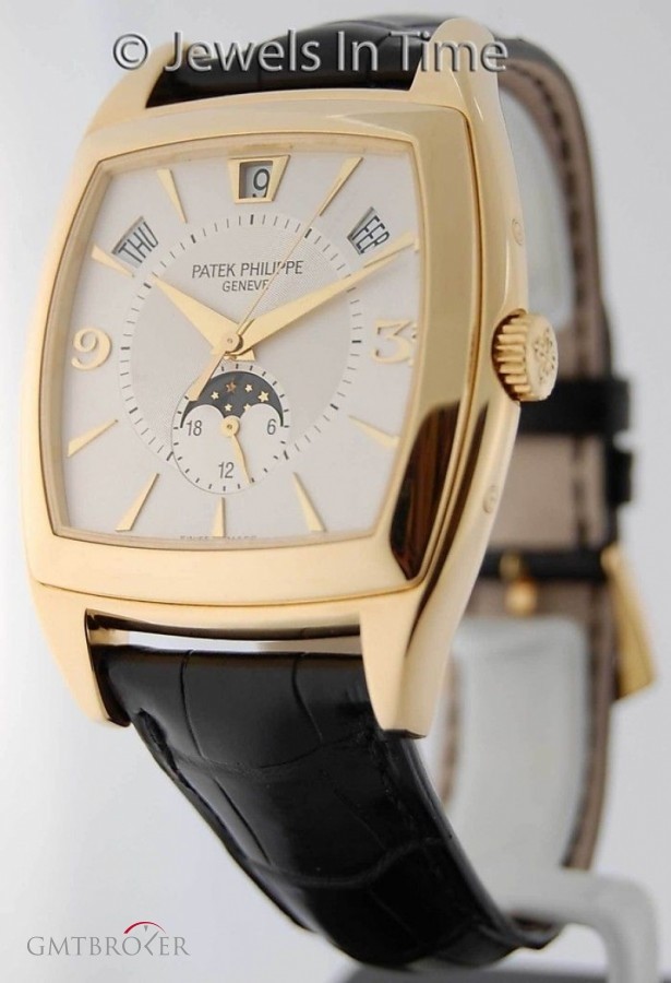 Patek Philippe Gondolo 5135 18K Yellow Gold Calendario Mens Watch nessuna 155063