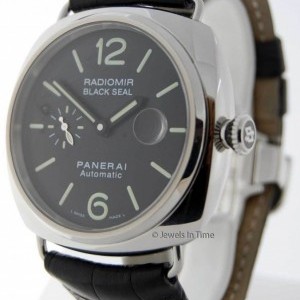 Panerai Radiomir Black Seal 45mm Steel Mens Watch BoxPaper PAM00287 162021