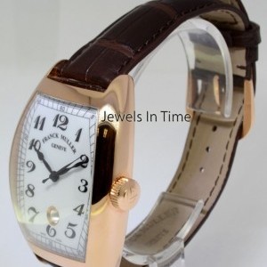 Franck Muller Cintree Curvex 18k Rose Gold Watch BoxPapers 8880 8880BSCDTVIN 268729
