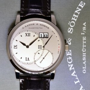 A. Lange & Söhne A Lange  Sohne Grande Lange 1 Platinum 42mm Watch 115.025 447221