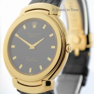 Rolex Mens Cellini 18k Yellow Gold Quartz Watch 6623 6623 156839
