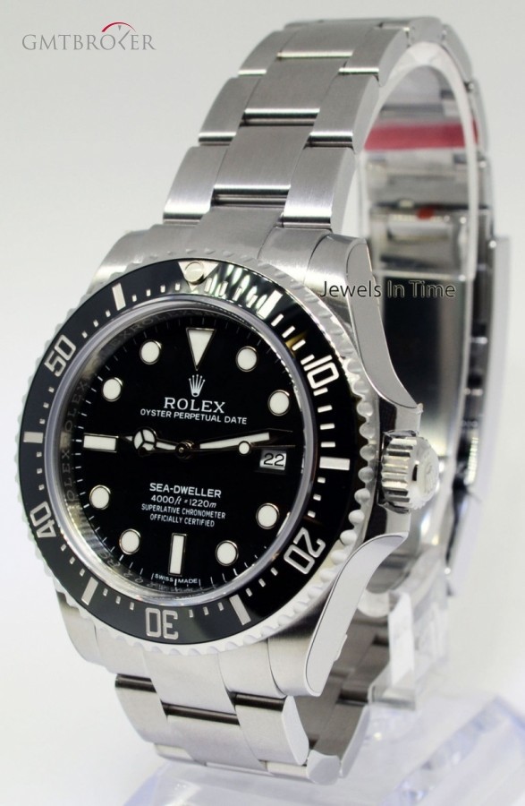 Rolex Sea-Dweller Steel  Ceramic Mens Watch BoxPapers 11 116600 161261