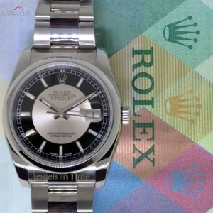 Rolex Datejust Steel Mens Automatic Watch  Papers Bullse 116200 428235