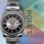 Rolex Datejust Steel Mens Automatic Watch  Papers Bullse
