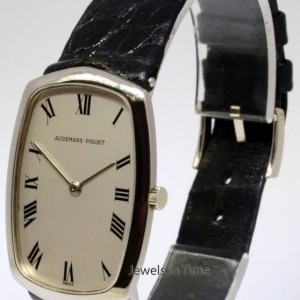 Audemars Piguet Vintage Mens 18k White Gold Windup Watch  Case nessuna 159799
