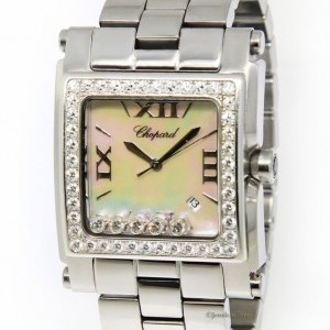 Chopard Happy Sport Square XL Stainless Steel MOP Diamond 28-8448/20 157957