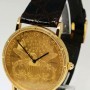 Rolex 2000 US Gold Coin 1895 Quartz Watch  Pouch