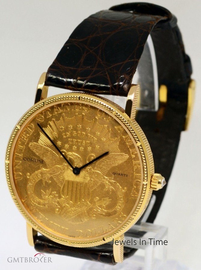 Rolex 2000 US Gold Coin 1895 Quartz Watch  Pouch 1895 161651