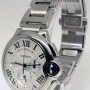Cartier Ballon Bleu Automatic Chronograph Steel Watch  Box