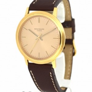 Patek Philippe 3569 18k Yellow Gold Automatic Vintage Mens Watch 3569 155981