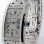 Cartier Large Tank Americaine 18k White Gold Automatic Men