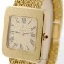 Corum Vintage Mens 18k Yellow Gold Bracelet Watch