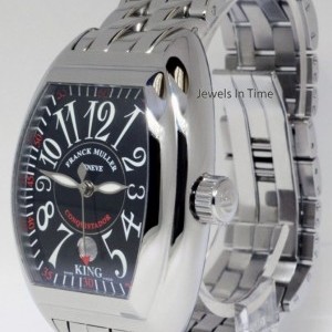 Franck Muller King Conquistador Steel Mens Automatic Watch BoxPa 8005SCKing 269045