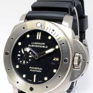 Panerai Luminor Submersible 1950 3 Day Titanium 305 Watch Pam00305 160761