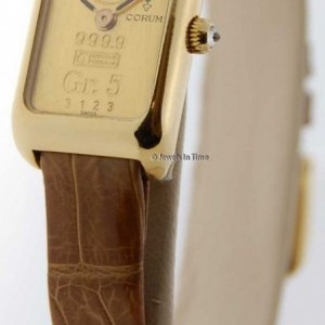 Corum 5 Gram Ingot 18k Gold  Diamond Watch nessuna 154863