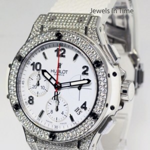 Hublot Big Bang Aspen 41mm Diamond Watch BoxPapers 342SE2 342.SE.230.RW.174 406655