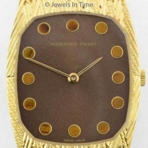 Omega Mens Vintage Dress Mechanical Watch 18k Yellow Gol Vintage 157171