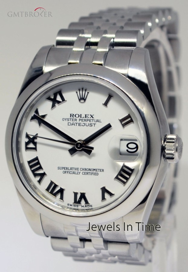 Rolex Datejust Midsize 31mm Steel Automatic Watch BoxPap 178240 365539