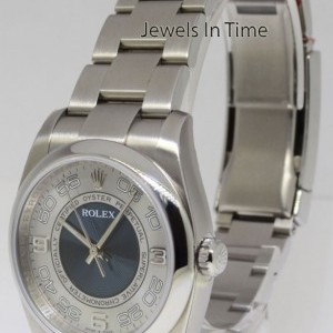 Rolex Oyster Perpetual Steel Mens Automatic Watch NEW Bo 116000 395141