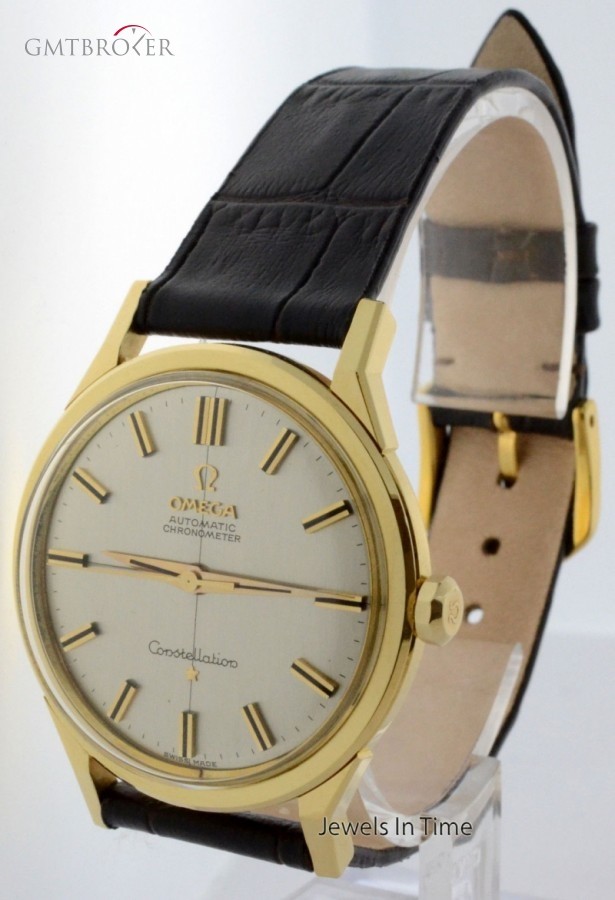 Omega Vintage Constellation Chronometer 18k Yellow Gold 14900 158259