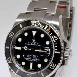 Rolex Submariner Date Steel  Ceramic Watch BoxPapers NEW 116610LN 482365