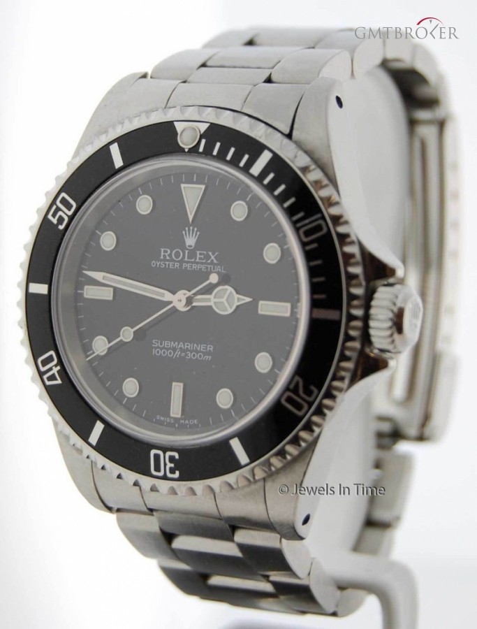 Rolex Submariner No Date Steel Automatic Mens Dive Watch 14060M 398379