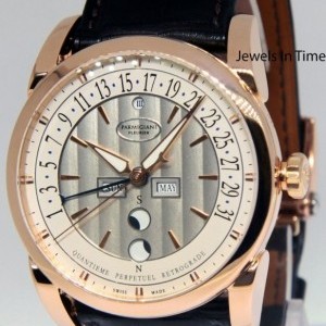 Parmigiani Fleurier Tonda Quantieme Perpetuel Retrograde Watch 18k Ros QuantiemePerpetualRetrograde 438809