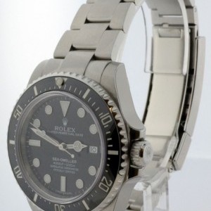 Rolex Sea-Dweller 4000 Steel  Ceramic Mens Watch BoxPape 116600 159685