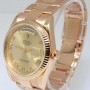 Rolex Day-Date 18k Pink Gold Rose Dial Mens Watch  Box 1