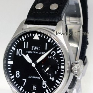 IWC Big Pilot Steel Mens 7 Day Power Reserve Automatic 5004 409417