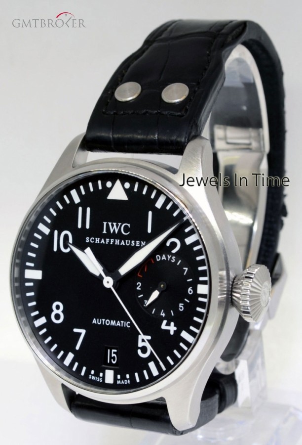 IWC Big Pilot Steel Mens 7 Day Power Reserve Automatic 5004 409417