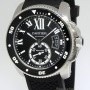 Cartier Calibre Stainless Steel Mens Divers Watch BoxPaper