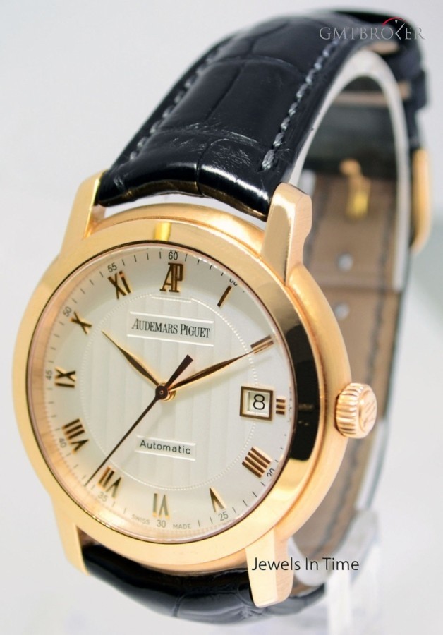 Audemars Piguet Jules 18k Rose Gold 39mm Mens Automatic Watch 1512 15120OR.OO.A088CR.01 160693