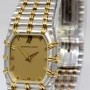 Audemars Piguet Ladies Bamboo 18k White  Yellow Gold Quartz Watch