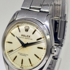 Rolex Vintage Oyster Perpetual Automatic Mens Steel Watc 6564 447577