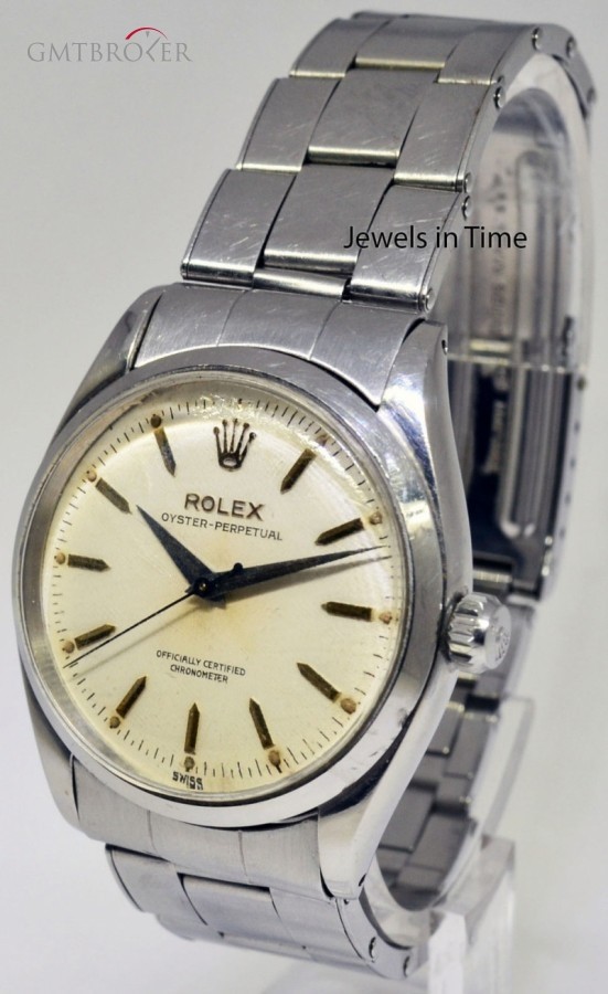 Rolex Vintage Oyster Perpetual Automatic Mens Steel Watc 6564 447577