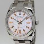 Rolex Milgauss Stainless Steel White Dial Automatic Mens