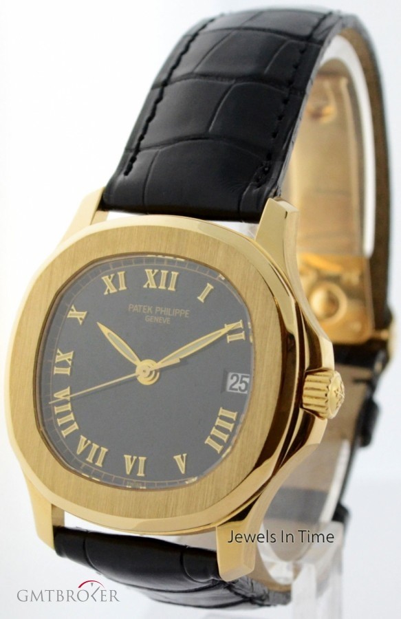 Patek Philippe Aquanaut 18k Yellow Gold Mens Automatic Watch BoxP 5060J 159459