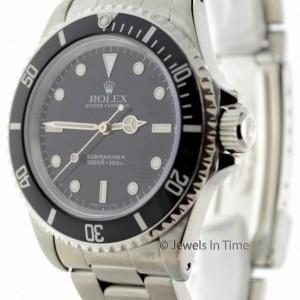 Rolex Submariner No Date Stainless Steel Black DialBezel 14060 299251