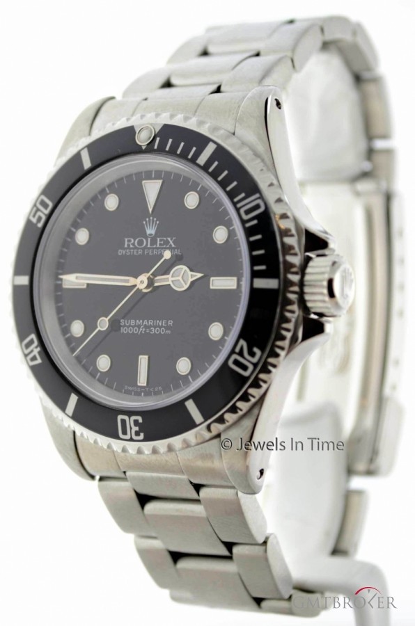 Rolex Submariner No Date Stainless Steel Black DialBezel 14060 299251