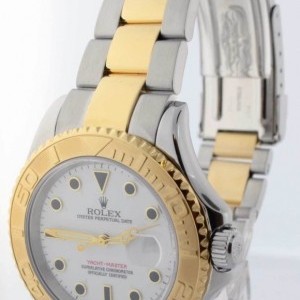 Rolex Mens Yacht-Master 18k Yellow Gold  Stainless Steel 16623 156731