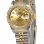 Rolex Ladies Datejust 18k Yellow Gold  Stainless Steel D