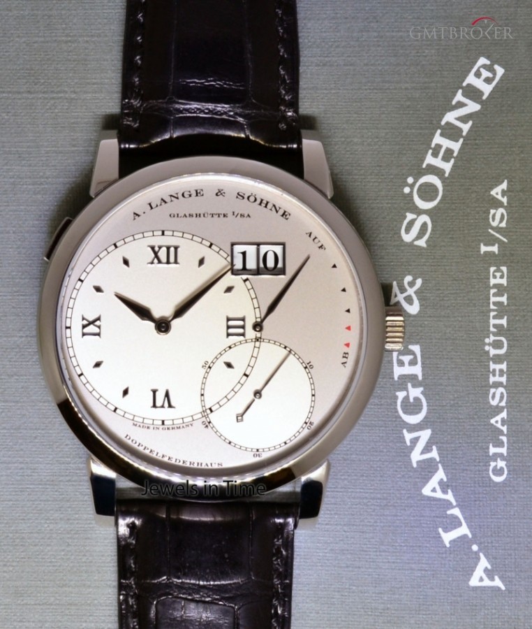 A. Lange & Söhne A Lange  Sohne Grande Lange 1 Platinum 42mm Watch 115.025 441301