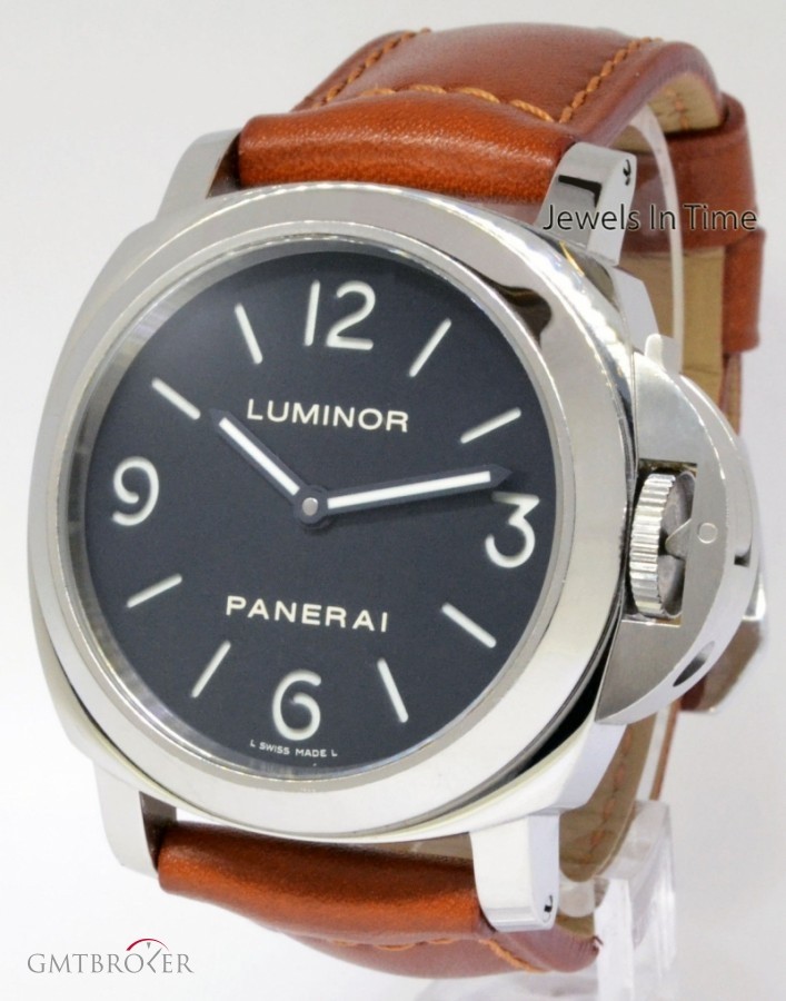 Panerai Luminor112 44mm Manual Wind Steel Mens Watch BoxPa Pam00112 160161